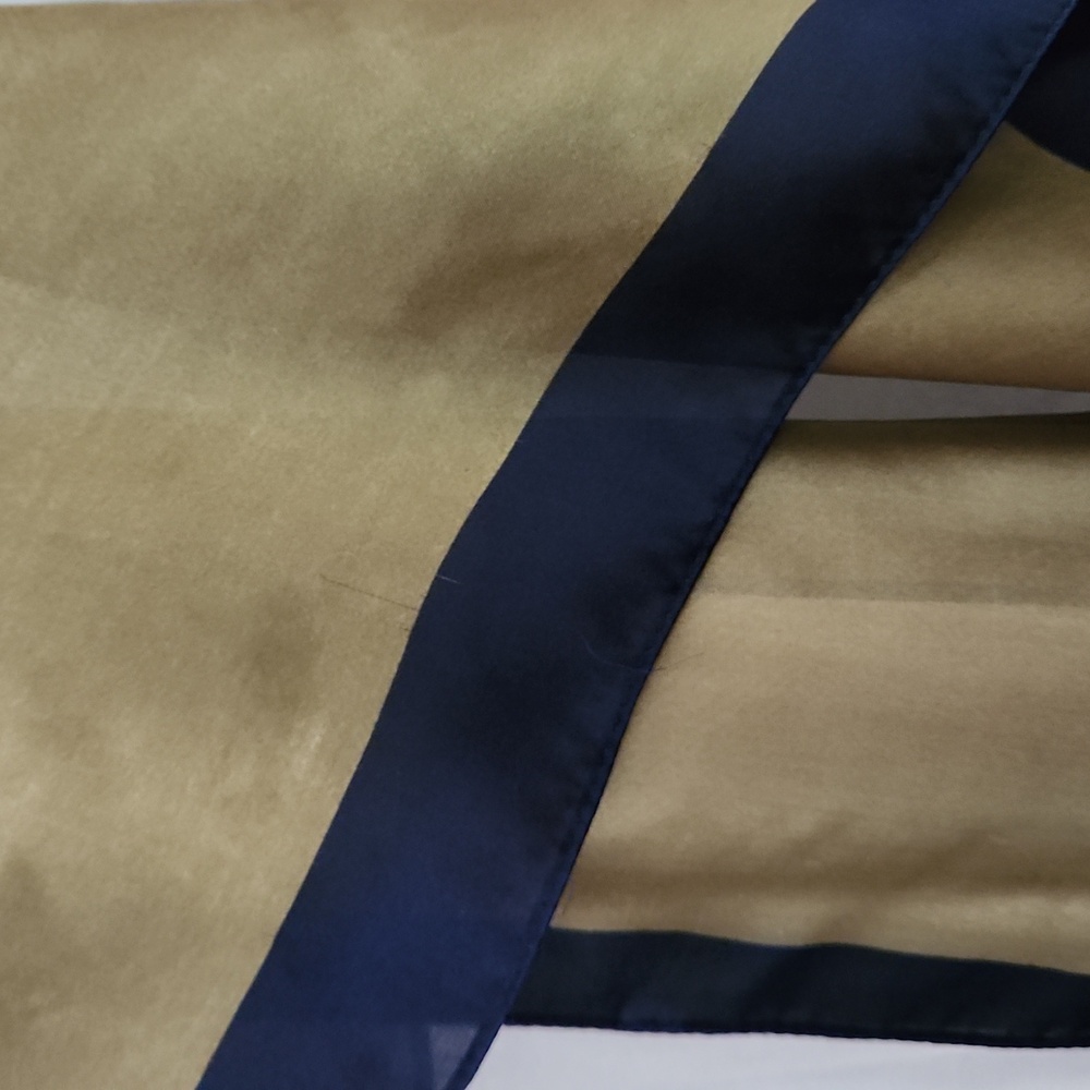 Color Block Silk Scarf-Wrap - Picture 6 of 11